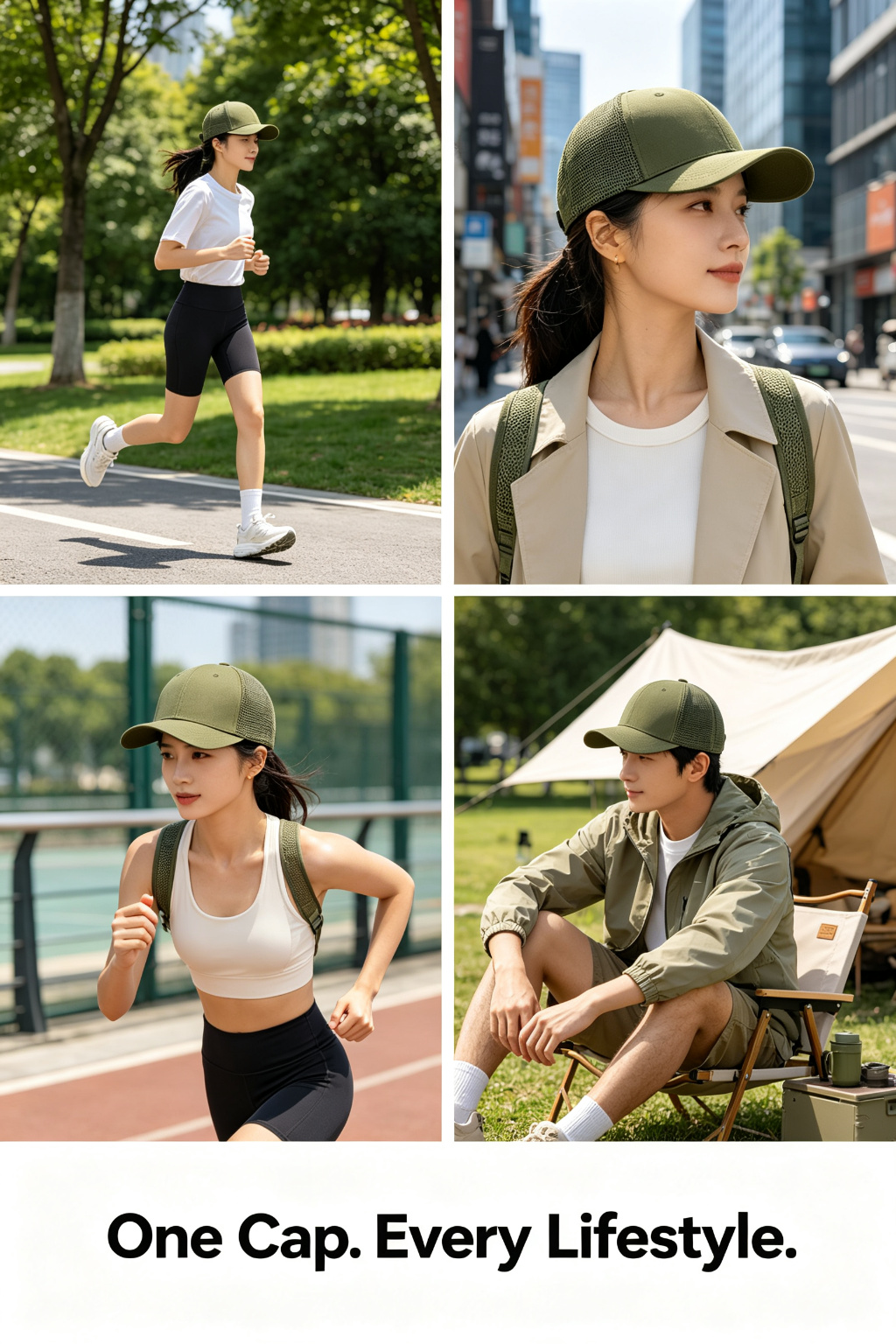 Breathable Mesh Back Baseball Cap
