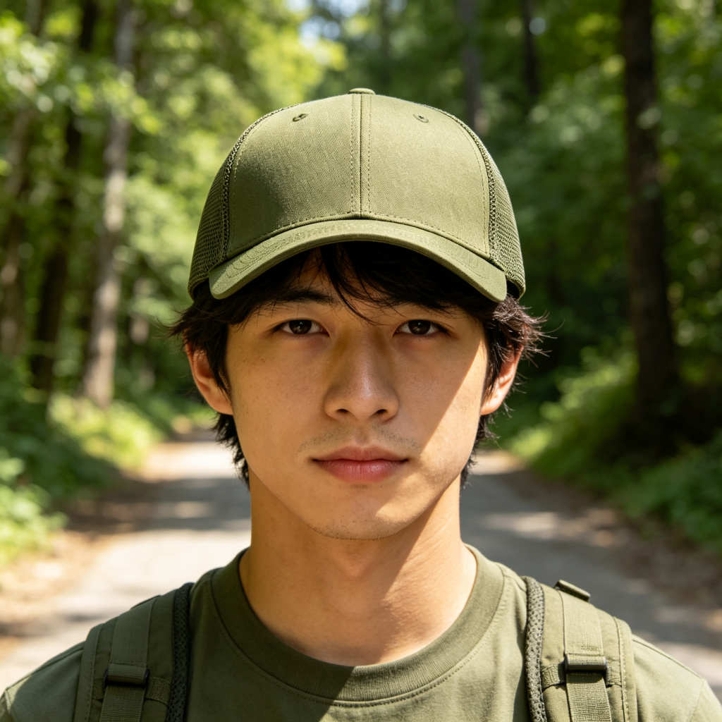 Breathable Mesh Back Baseball Cap