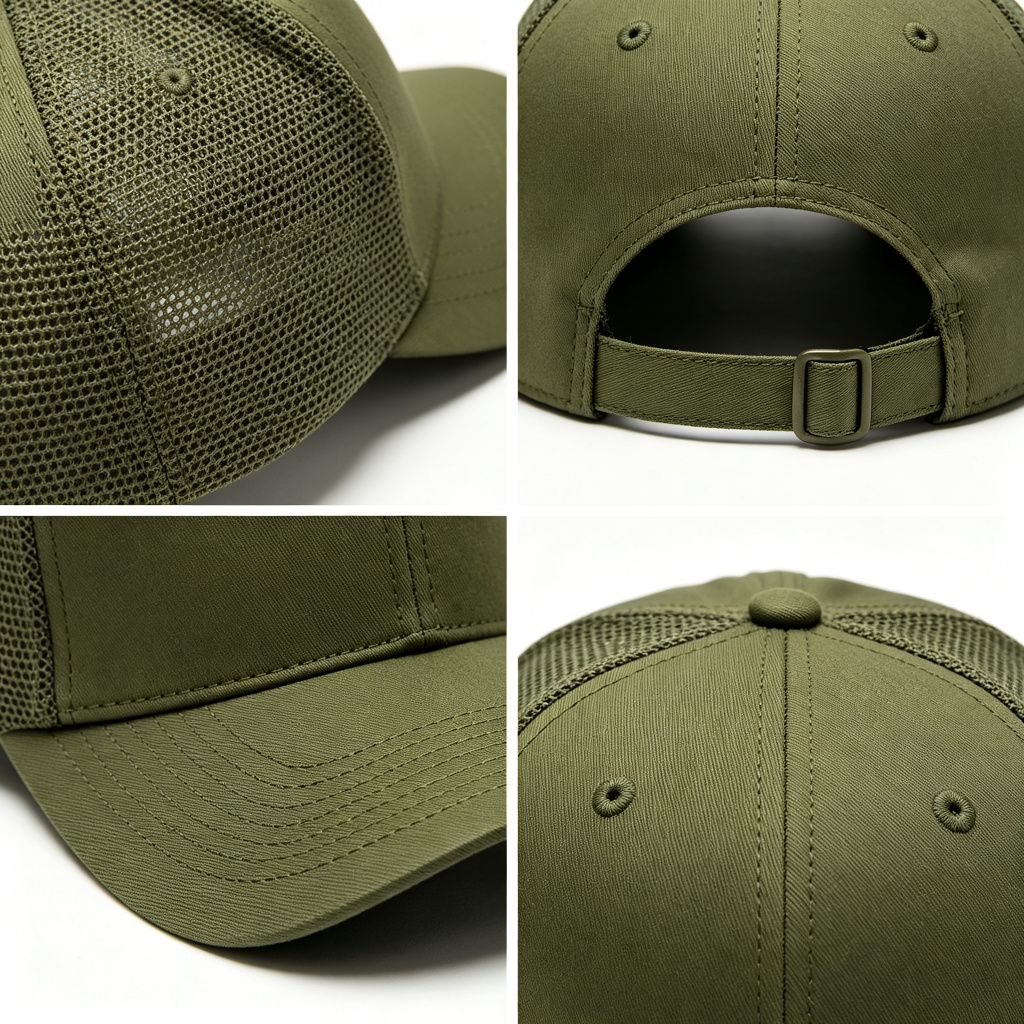 Breathable Mesh Back Baseball Cap