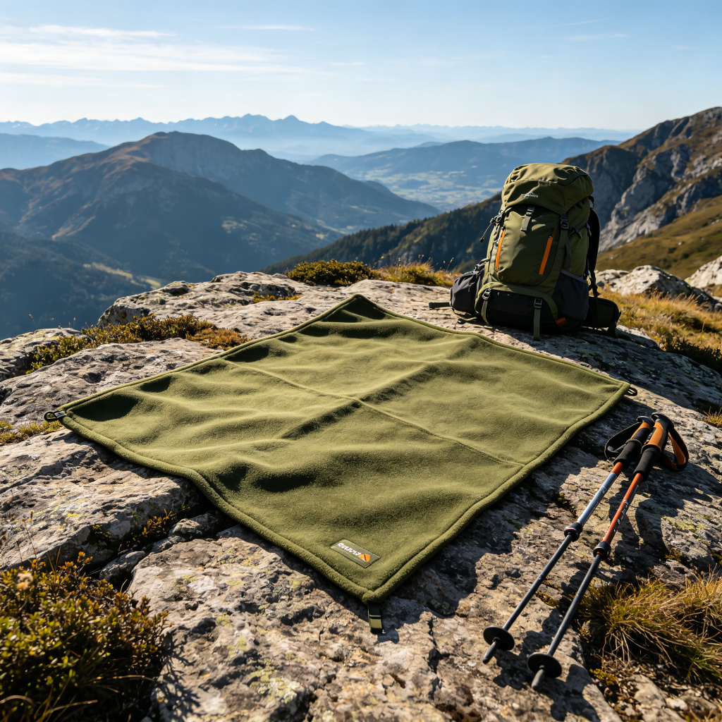 Double-Sided Polar Fleece Blanket (Water Resistant)