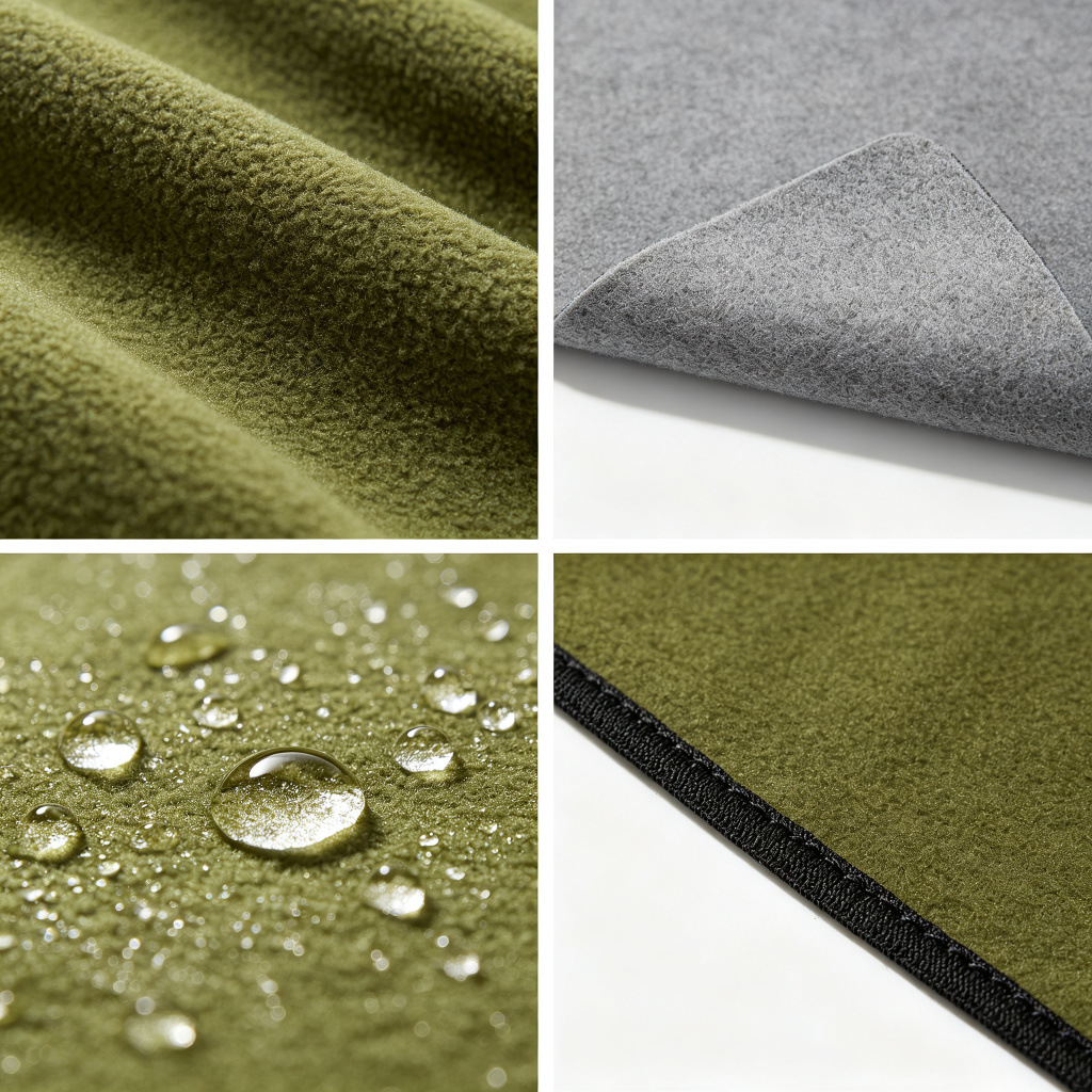 Double-Sided Polar Fleece Blanket (Water Resistant)