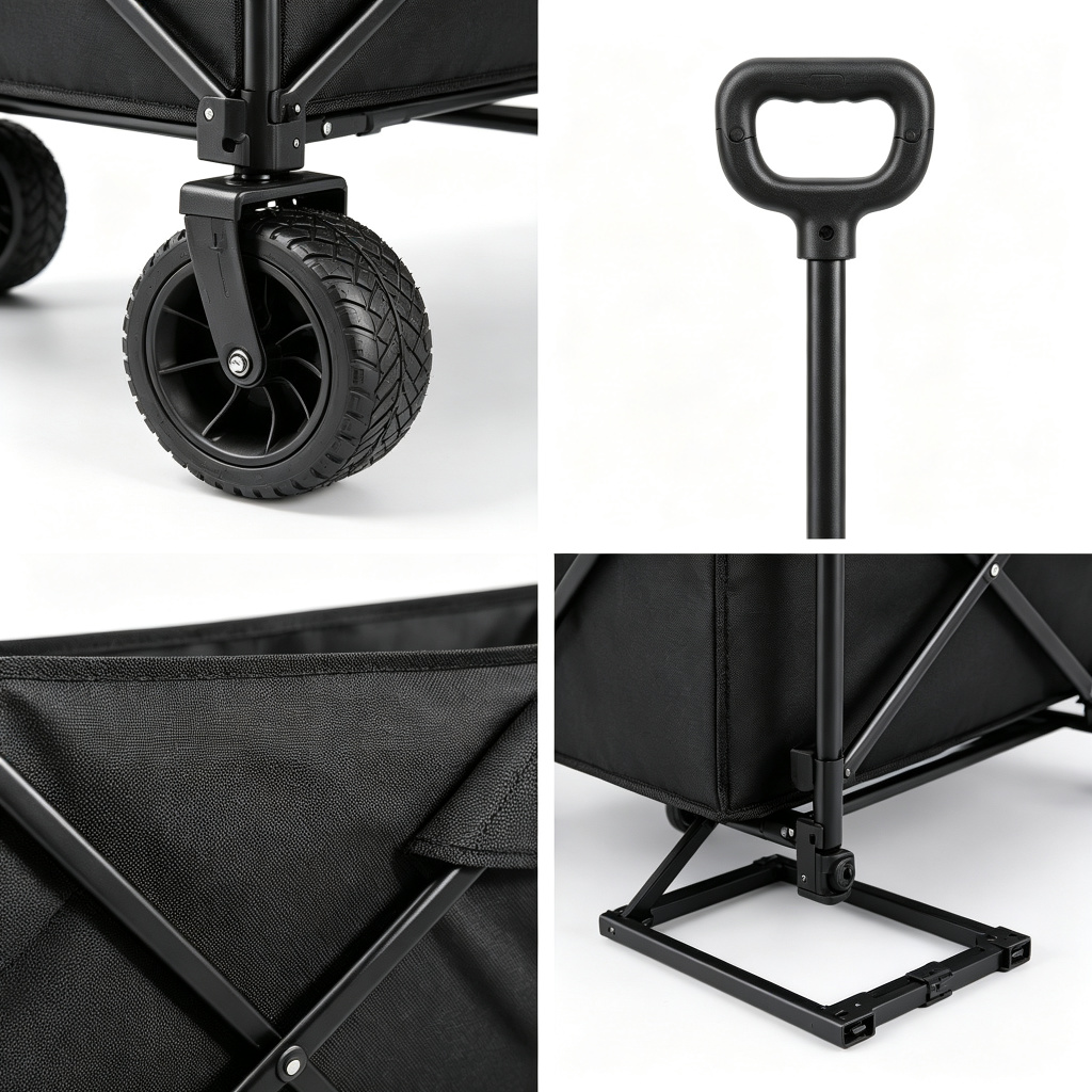 Heavy-Duty Foldable Camping Wagon (All-Terrain)