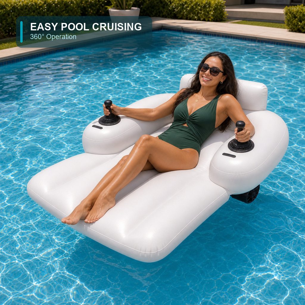 Backyard pool lifestyle