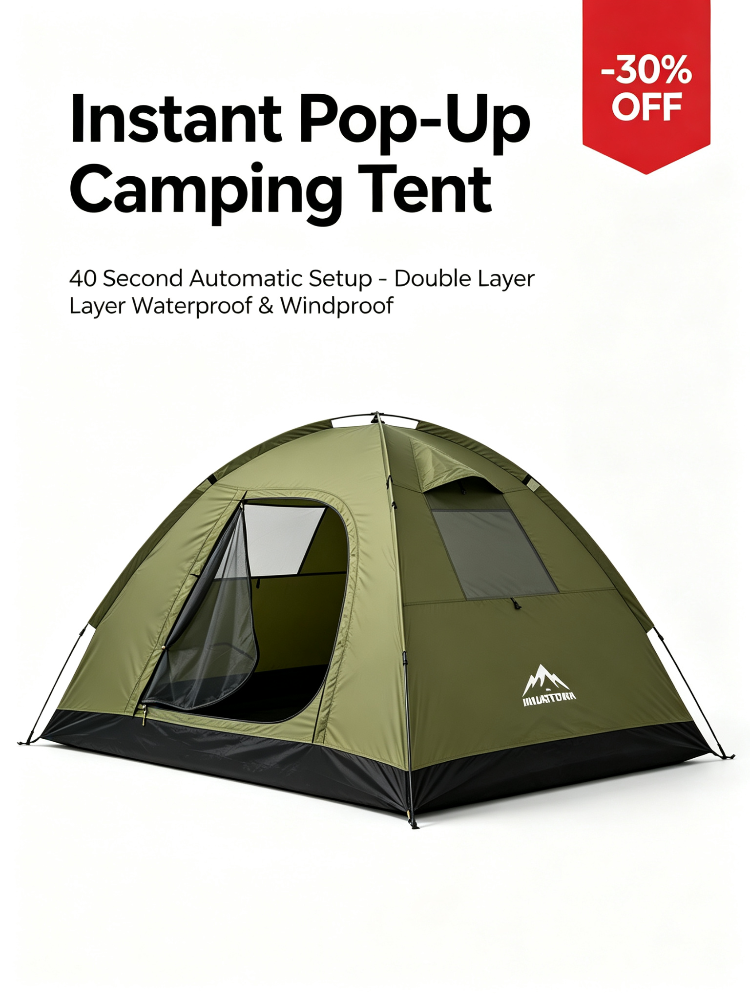Mimajor Instant Pop-Up Camping Tent