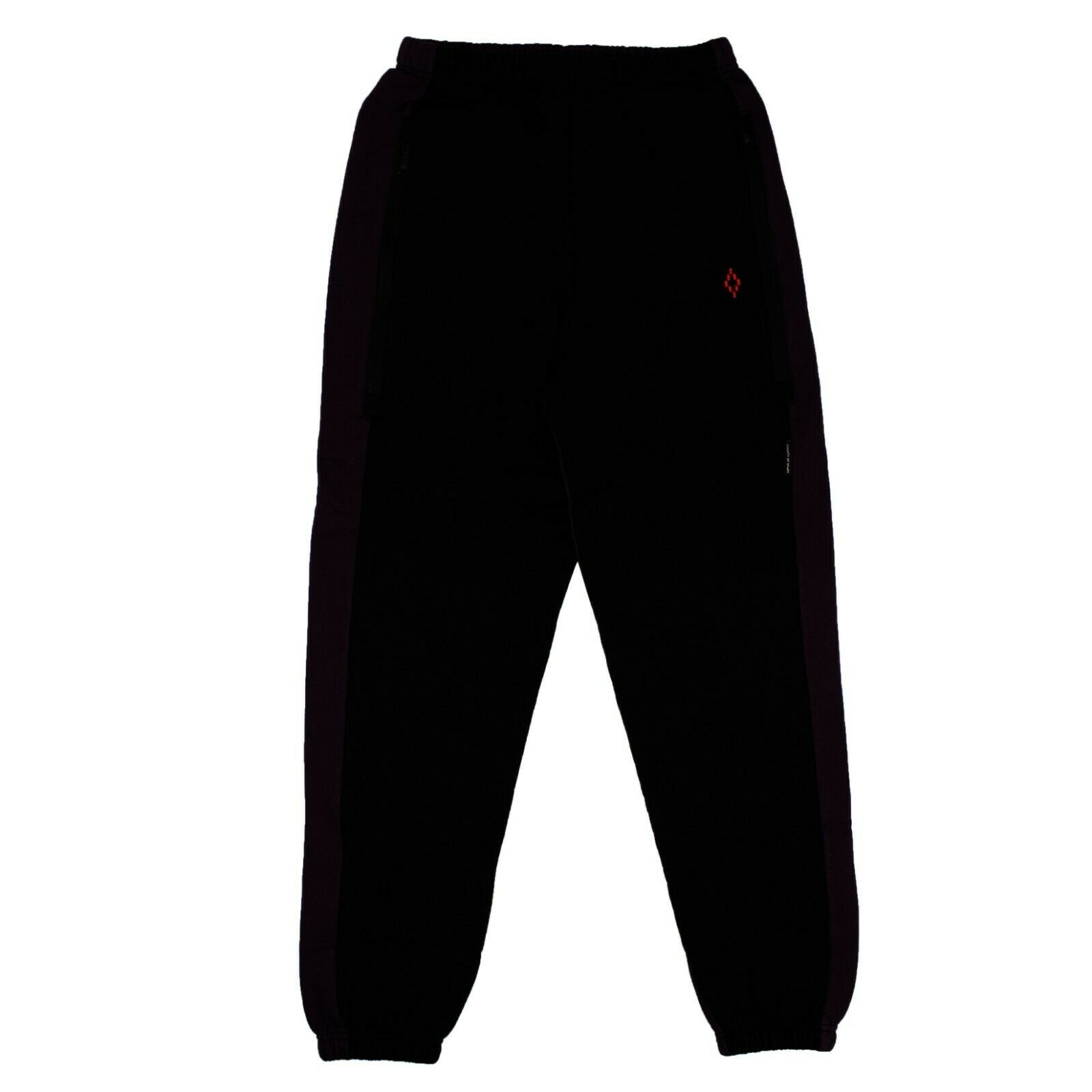 Marcelo Burlon Jogginghose – zweifarbig, Schwarz