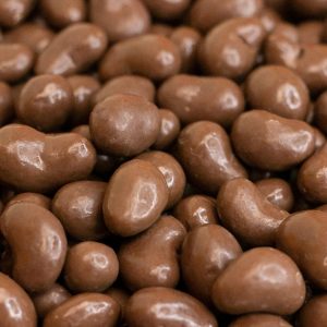 Zuckerfreie Cashewkerne mit Milchschokolade