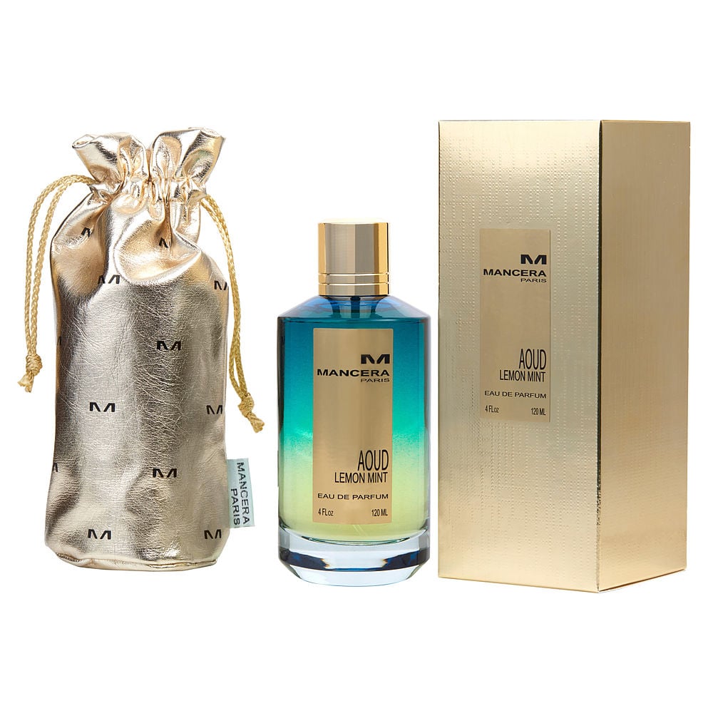 Mancera Aoud Lemon Mint – Eau de Parfum – Spray, 4 Oz, Damen