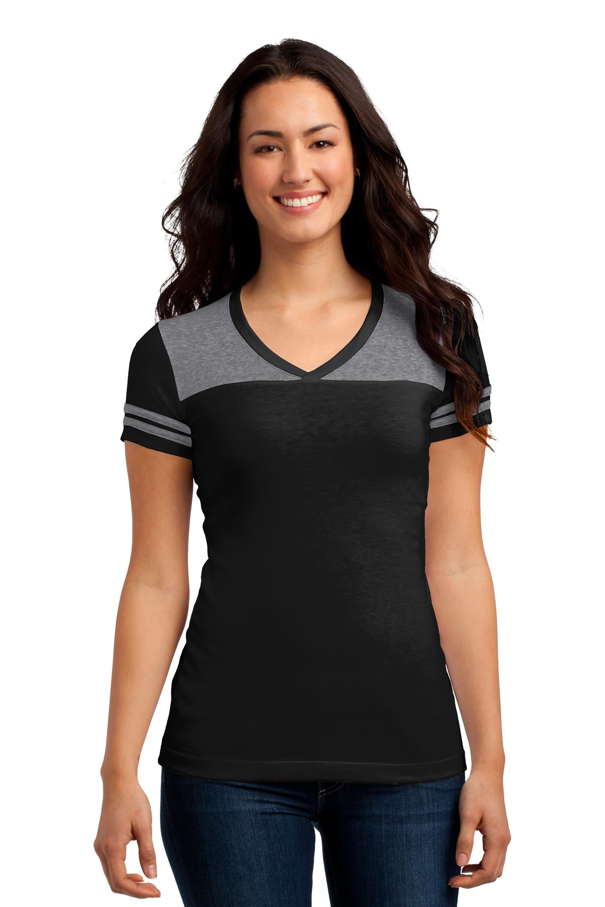 District Varsity T-Shirt – Junior, V-Ausschnitt – DT264