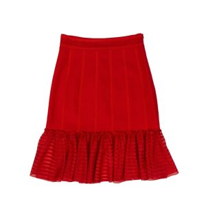 Alexander Mcqueen Hose mit geradem Bein – Mintgrün