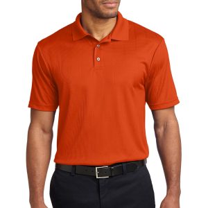 Port Authority Poloshirt – Herren, Performance, fein, Jacquard – K528