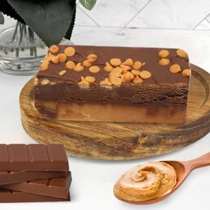 Erdnussbutter-Schokoladen-Fudge