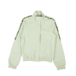 Trainingsjacke – Hellgrau, klassisch