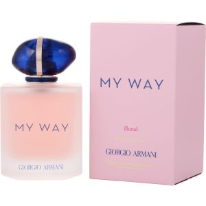 Giorgio Armani Armani My Way Floral – Eau de Parfum – Spray, nachfüllbar, 3 Oz, Damen