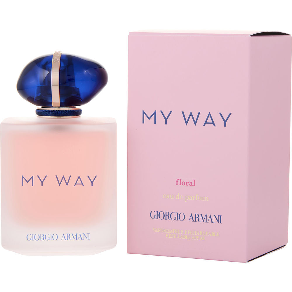 Giorgio Armani Armani My Way Floral – Eau de Parfum – Spray, nachfüllbar, 3 Oz, Damen
