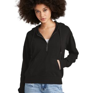 District Perfect Tri Pullover – Damen, Fleece, 1/2-Reißverschluss