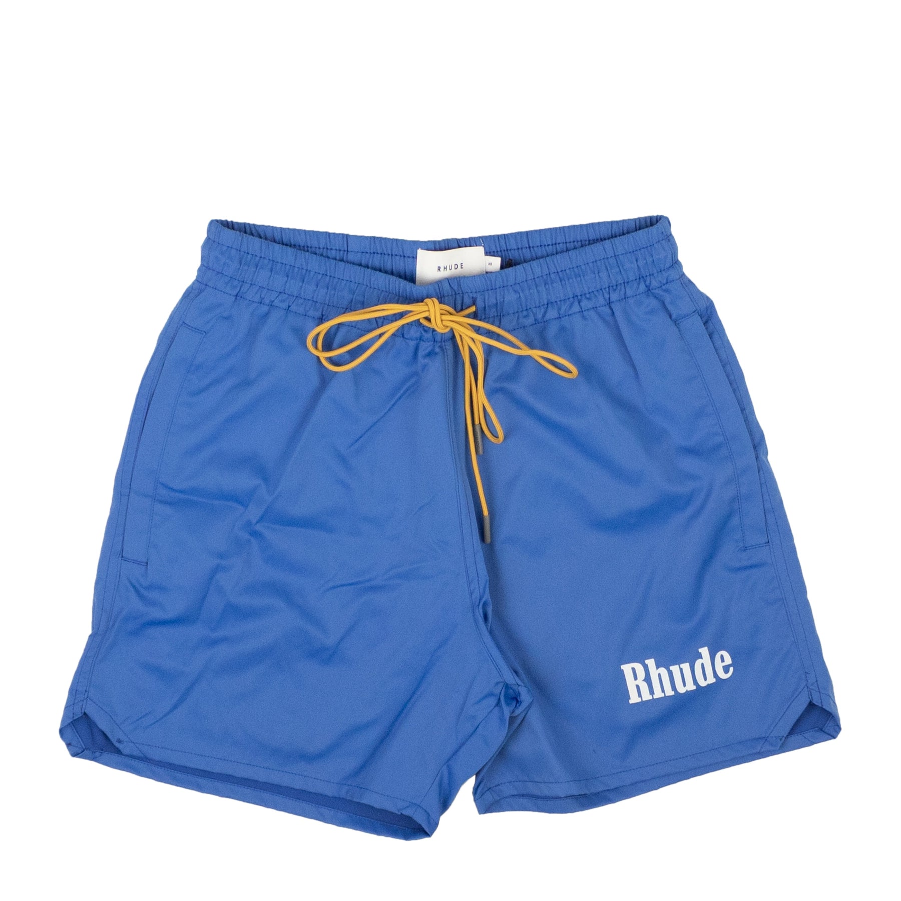 Badehose – Blau, Polyester, Logoprint
