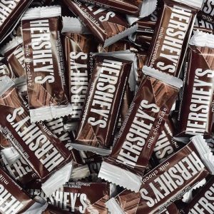 Hershey's Milchschokoladenriegel in Snackgröße