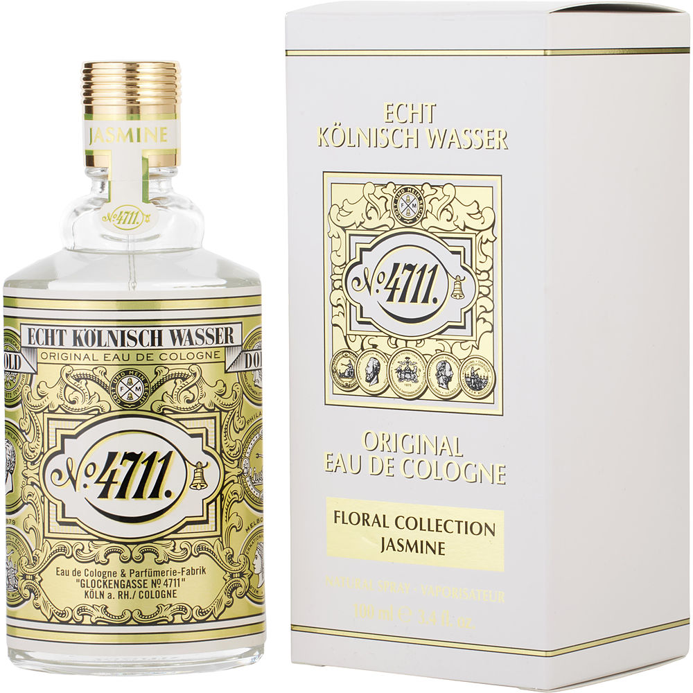 4711 4711 Floral Collection Jasmine – Eau de Cologne – Spray, 3.4 Oz, Damen