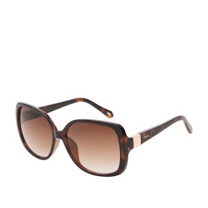 Fossil Damen-Sonnenbrille mit eckiger Form – 7819968249916