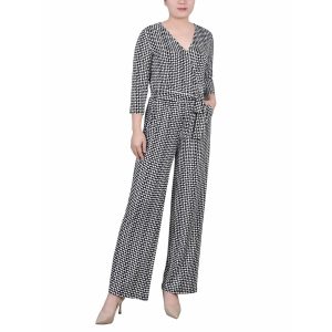 Jumpsuit – Petite-Größen, einfarbig, weites Bein