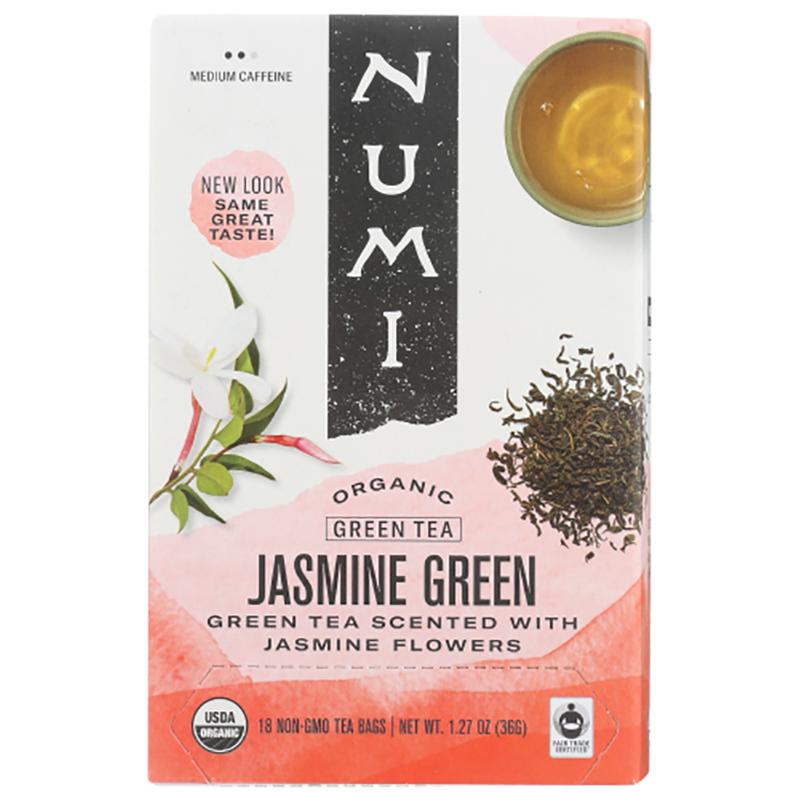Numi Tea Jasmin-Grüntee, 18 Beutel