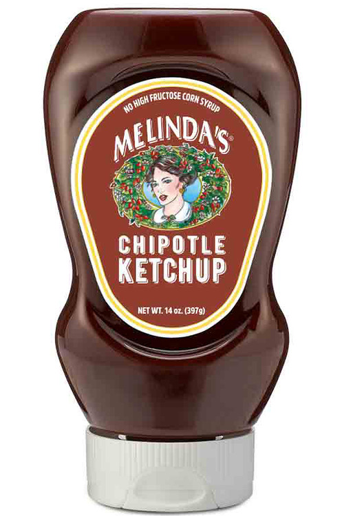 Melinda's Ketchup – reichhaltig, rauchig, Chipotle, 14oz