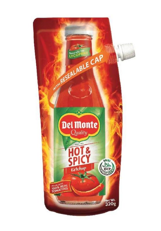 Del Monte Ketchup – scharf, scharf, 320g
