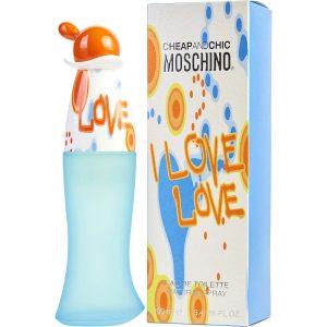 Moschino I Love Love – Eau de Toilette – Spray, 3.4 Oz, Damen