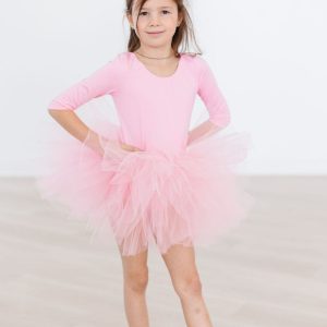 Trikot – Bubblegum-Rosa, Tutu – 3/4