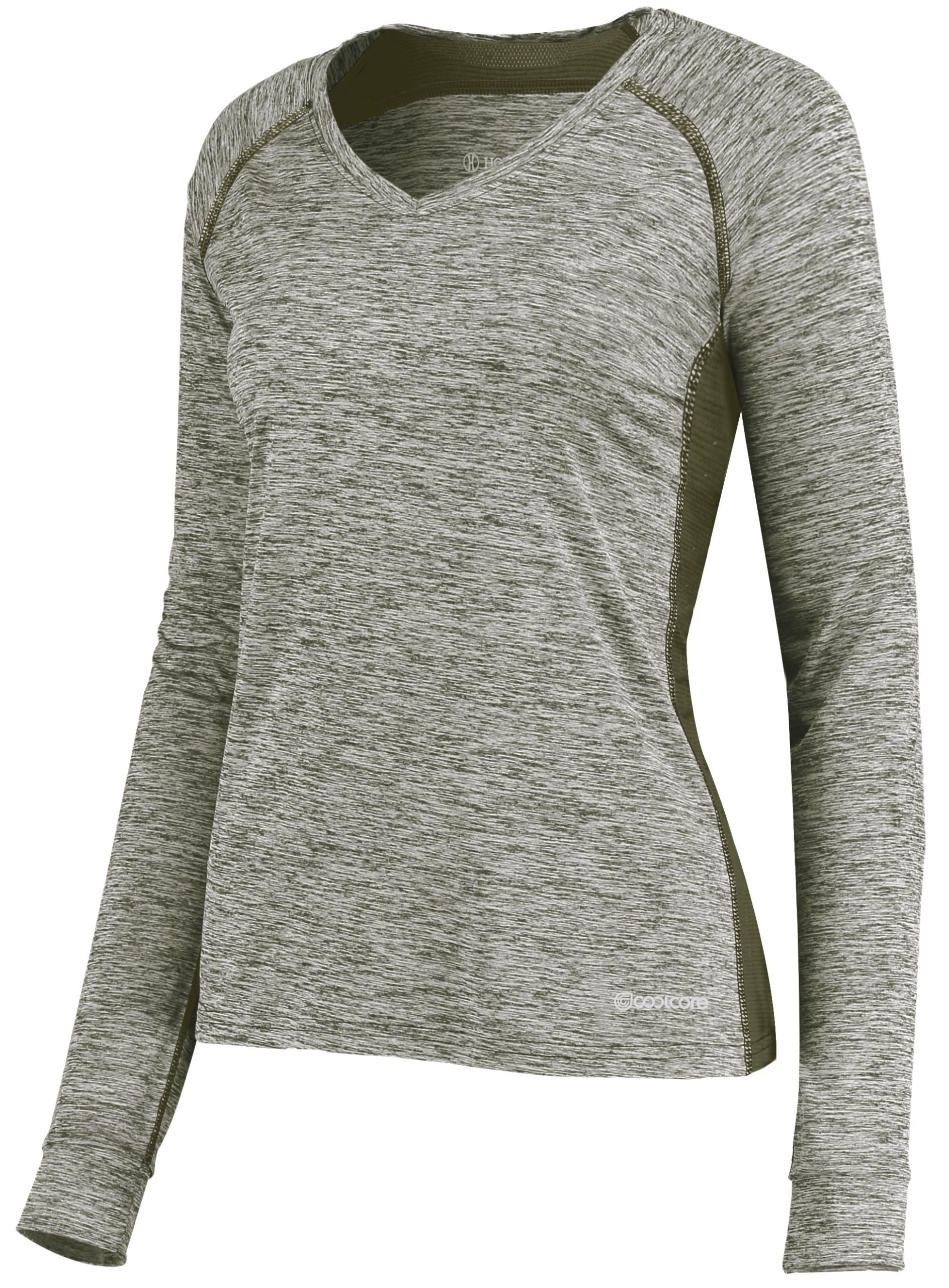 Holloway Electrify T-Shirt – Damen, Coolcore, Langarm