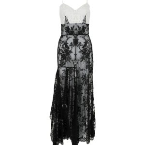 Ärmelloses Spitzenkleid