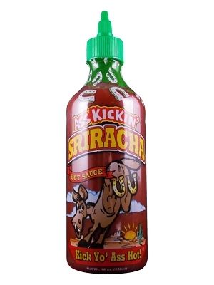Ass Kickin' scharfe Sauce – Sriracha, 18oz