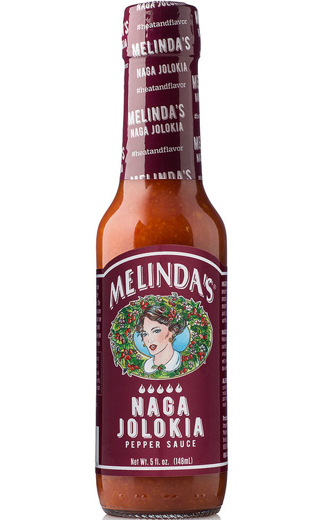 Melinda's scharfe Sauce – Naga Jolokia, 5oz