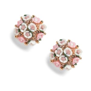 SOHI Ohrstecker – Damen, Rosa