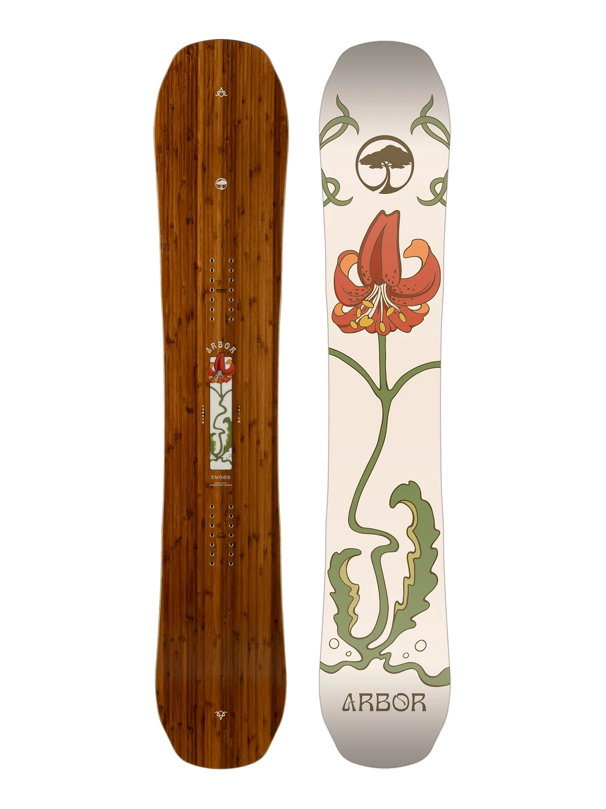 Arbor Swoon Camber Snowboard – 2025 / Damen