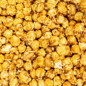Karamell-Popcorn mit Cashewkernen