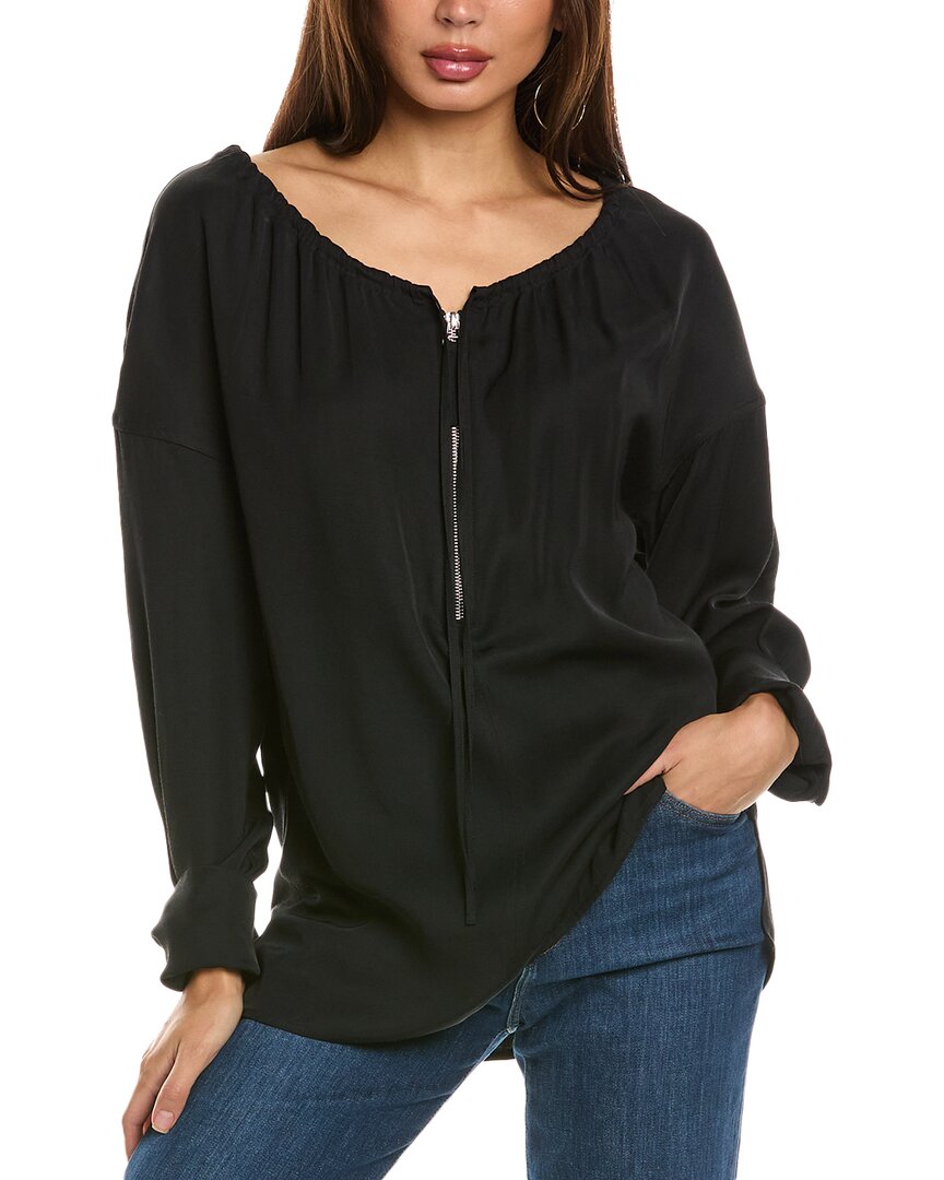 Helmut Lang Hemd mit Kordelzug – 7732453703740