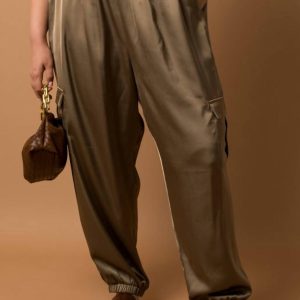 Jogginghose – Cargo-Stil, Grün