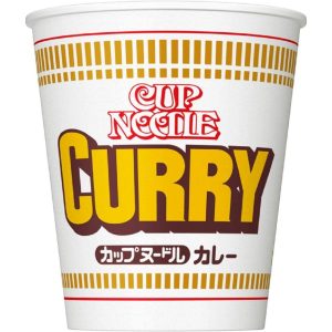 Nissin Cup Noodle Instant-Curry-Ramen im Becher, 6er-Pack
