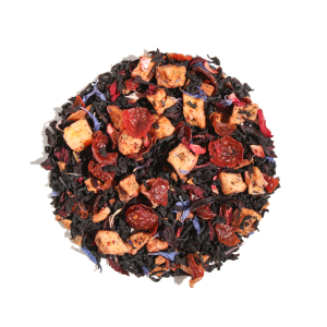 Beeren-Creme-Schwarztee