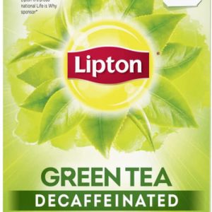 Lipton entkoffeinierter Grüntee in Beuteln, 40 Stück
