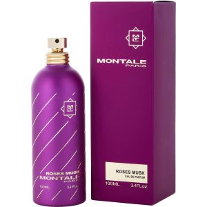 Montale Paris Roses Musk – Eau de Parfum – Spray, 3.4 Oz, Damen
