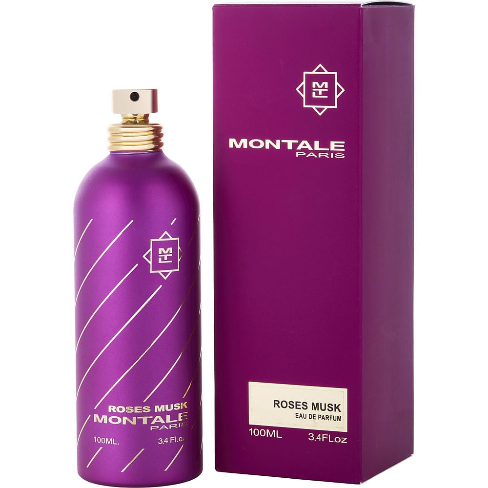 Montale Paris Roses Musk – Eau de Parfum – Spray, 3.4 Oz, Damen