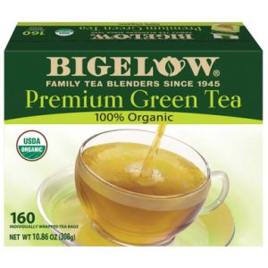 Bigelow Premium-Bio-Grüntee, 160 Stück