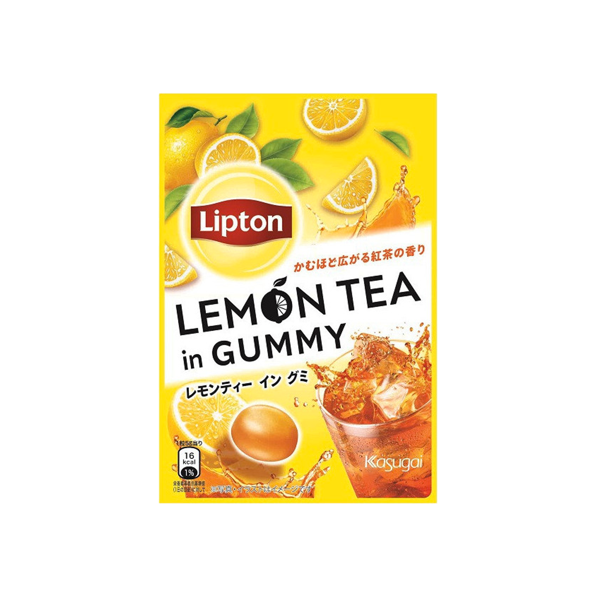 Lipton Fruchtgummi – Zitrone, Tee, Japan