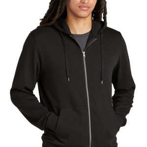 District Perfect Tri Kapuzenpullover – Herren, Fleece, durchgehender Reißverschluss