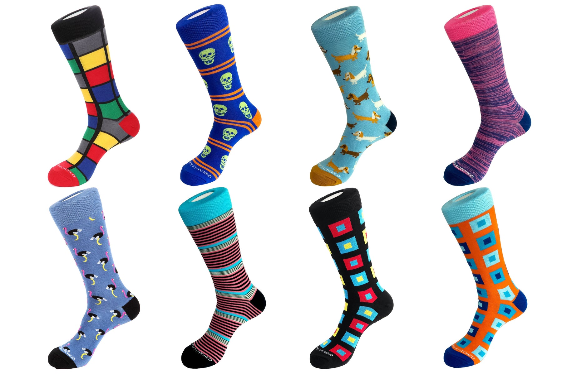 Crew-Socken – 8er-Pack – 7732464517180