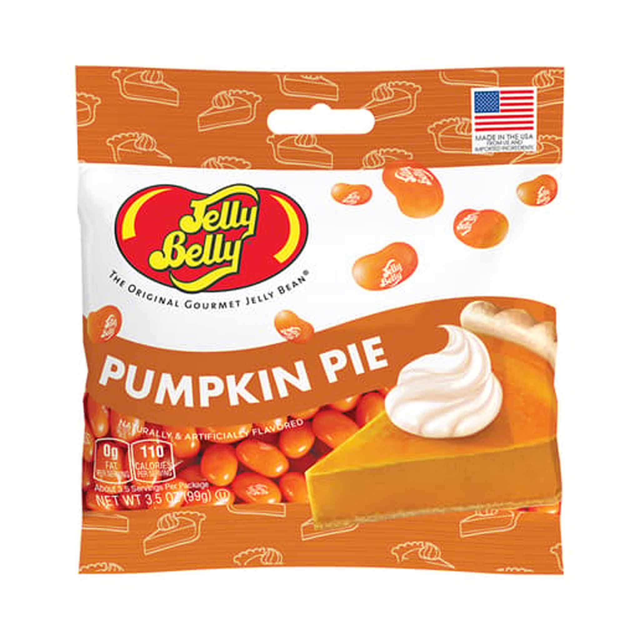 Jelly Belly Geleebohnen – Kürbis, Pie, 3.5 oz, Beutel