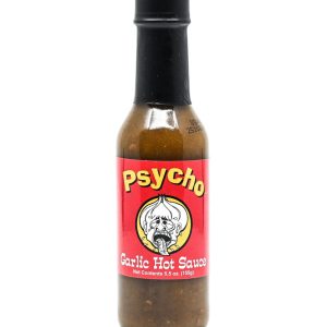 PSYCHO Knoblauch-Chilisauce von The Garlic Shoppe, Schärfegrad 7 – 5