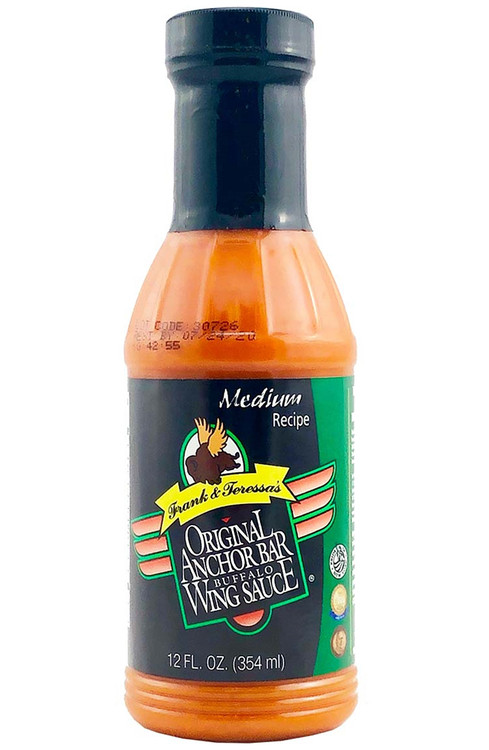 Anchor Bar Buffalo-Wingsauce – mittel, Original, 12oz